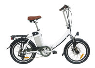 China Kids 20" Folding Electric Bicycle / Battery Powered Bike Eco Friendly distributor