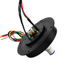 4 Circuits Solid Pancake Slip Ring Integrated Ethernet Signals without Space Limit For Rotary Door