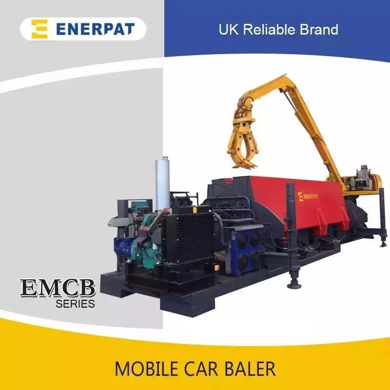 Hydraulic scrap car baler press machine for sale