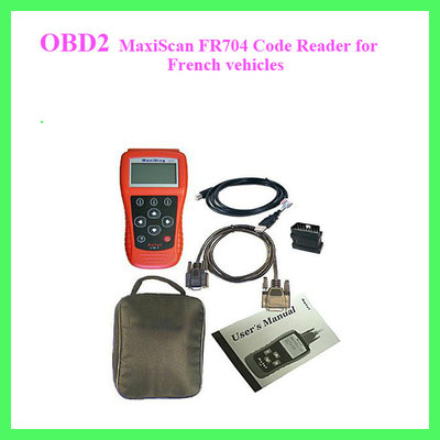 China MaxiScan FR704 Code Reader for French vehicles supplier