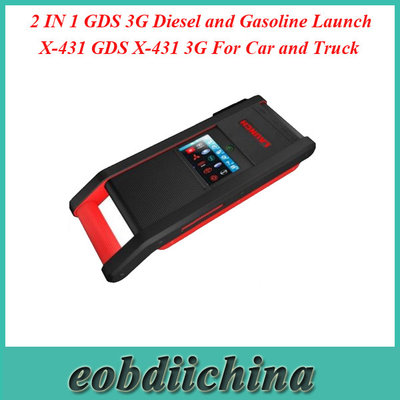 China 2 IN 1 GDS 3G Diesel and Gasoline Launch X-431 GDS X-431 3G For Car and Truck supplier