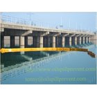 PVC fence boom Oil fence containment boom, PVC oil fence barrier from Qingdao Singreat in chinese(Evergreen Properity )