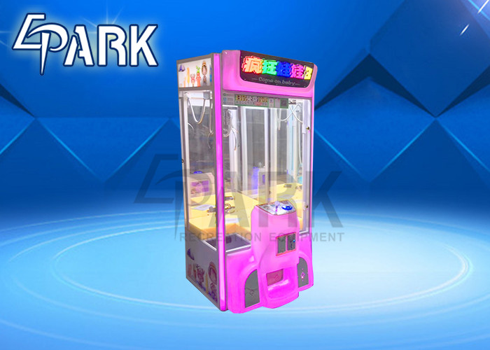 Shopping Mall Crane Game Machine / Super Box 3 Scratch Gift Claw Vending Machine