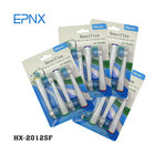 1set/4pcs HX-2012SF double-head match HX1610 electric toothbrush head 2012 toothbrush head