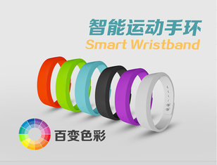 China Smart Fitness WristBand tracking your activity and sleep with android 4.0 OS water proof supplier