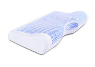 Gel Memory Foam Side Sleeper Pillow Comfort Sleeping with Velvet Cover Neck Support