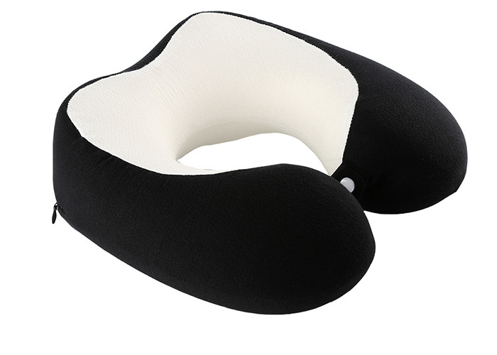 Soft Velvet Fabrics Neck Support Travel Pillow Ultimate For Airplane Camping
