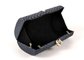 Clutch style leather hard case clutch bag with metal bow design lady evening bag supplier
