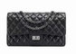 Classic Genuine Leather Flap Bag , Double Use Cross Body Quilted Chain Bag supplier