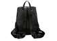 Durable Large Space Black Color Womens Backpack Bags With Drawstring Closure supplier