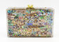 Acrylic Colorful Shells Evening Clutch Bags High End Party Bridesmaid Bag supplier