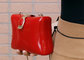 Elegant Shell Shape Ladies Red Clutch Bag Camber Acrylic Clutch Handbags supplier