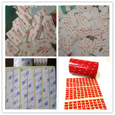 China custom rubber feet silicone cushion pad silicone sheet with 3M adhesive backing supplier