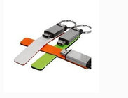 USB Flash Drive Disk 8GB PU Leather Key Chain Memory Drives Stick