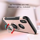 Ring Magnetic Armor bracket shatter-resistant Color Rose Gold Case For Huawei P10Lite Honor9 Mate10 P9 Youth Mate20 Lite