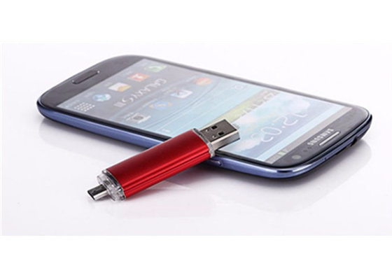 China OEM Logo USB OTG Drive Multi Color Plastic Material 4GB 8GB 16GB For Android Phone supplier
