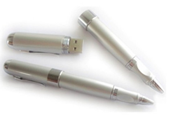 China Metal Pen Micro USB Memory Stick Shaped Usb Flash Drive USB 2.0 / USB 3.0 Interface supplier