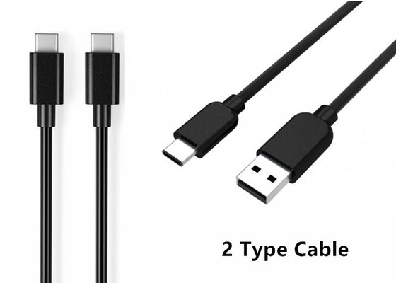 China Double Sided Pluggable Type C USB Cable Connector PVC Material 1M For Nokia N1 supplier
