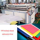 Hollow sheet extrusion line PP PC hollow sheet production line