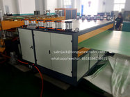 LSJ120/36 2450mm PP hollow profile sheet production line/PP hollow sheet machine
