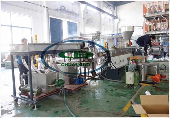 China New LFT-G granules making machine line (Long Fiber Reinorced Thermoplastics) Glass Fiber+plastic coating Machine supplier