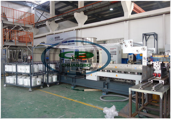China PA PP PBT LFT-G Long Carbon Fiber reinforced LFT-G 12mm length granules production machine supplier