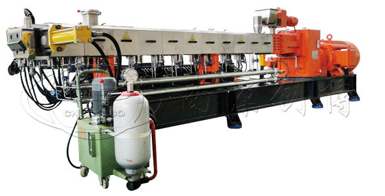 China plastic evaporation processing request masterbatch twin screw extruder machine supplier