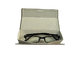 Leather Handmade Triangle Reading Foldable Eyeglasses Cases Eco-friendly supplier
