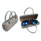 New Design Shell Hard Handle Sunglasses Case PU Metal Eyeglass Case supplier