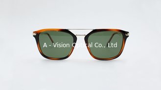 China Plastic Sunglasses metal temple for Men Driving Daily wear UV 100% protection supplier