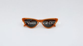 China Cats Eyes Vintage Sunglasses Ladies Party Show Eyeglasses Handmade acetate Polarized Sun lens UV 400 for Women supplier