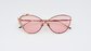 Fashion Cateye Sunglasses metal rims One Piece Style Shades Colorful lens UV 400 supplier