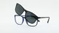 Clip-on Sunglasses Polarized Unisex Anti-Glare Driving Prescription Glasses for Women Men 100% sun protection supplier
