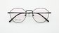 Unisex Stylish Non-Prescription Eyeglasses Glasses Clear Lens Women Men Teen Kids Super light weight metal Eyewear supplier
