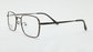 Square Metal Eyeglasses Frame Stainless Steel Frame Durable Reading Computer Glasses for Unisex Prescription Eyeglasses supplier