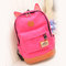 The new canvas backpack ear fashion bag for student