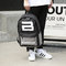 New Fashion Backpack Student School Bag Letter Printed Youth Canvas Computer Backpack
