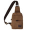 Adjustable single strap shoulder bag chest bag for men