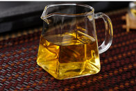 Customizable Square heat-resistant high temperature glass Kung Fu tea set thickened fair cup tea leak tea sea square cup