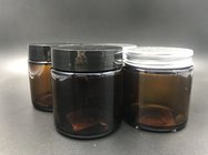 Light brown Custom 100ml cream perfume spice glass jars