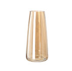 Simple primary color glass vase transparent flower arrangement light luxury vase