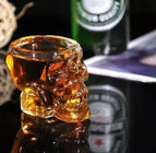 Crystal skull goblet glass beer glass corsair vodka glass