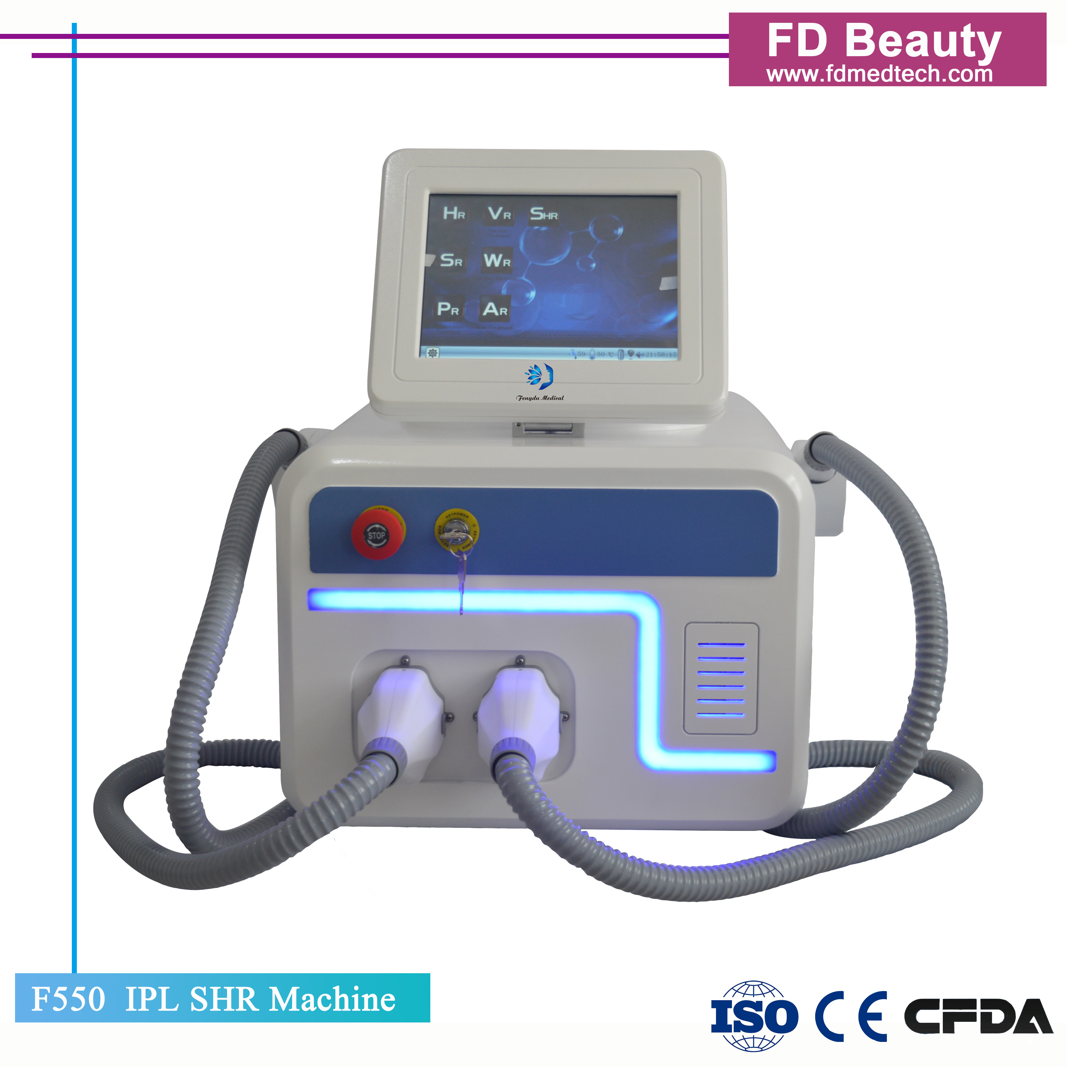 Portable Shr Hair Removal Opt IPL Shin Care Beauty Machine for clinic