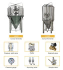 beer tanks for beer fermenting and storage with cooling unit