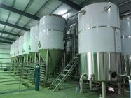 beer tanks for beer fermenting and storage with cooling unit