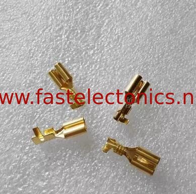 6.3 male and female terminal plug spring / connector / cold terminal copper / hard sheath thickening line