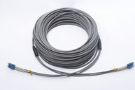 LC-LC Multimode Armoured fiber optic patch cord/jumper/patch cable,LSZH,Duplex,Round Cable