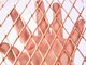 Superfine knitted pure micron copper braided metal wire mesh for chimney hats, animal guardrails supplier