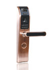 European standard OLED fingerorint door lock can be opened by remote control, password