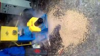 Blue/yellow Fish Feed Extruder Machine with 0.18t/h-5t/h production
